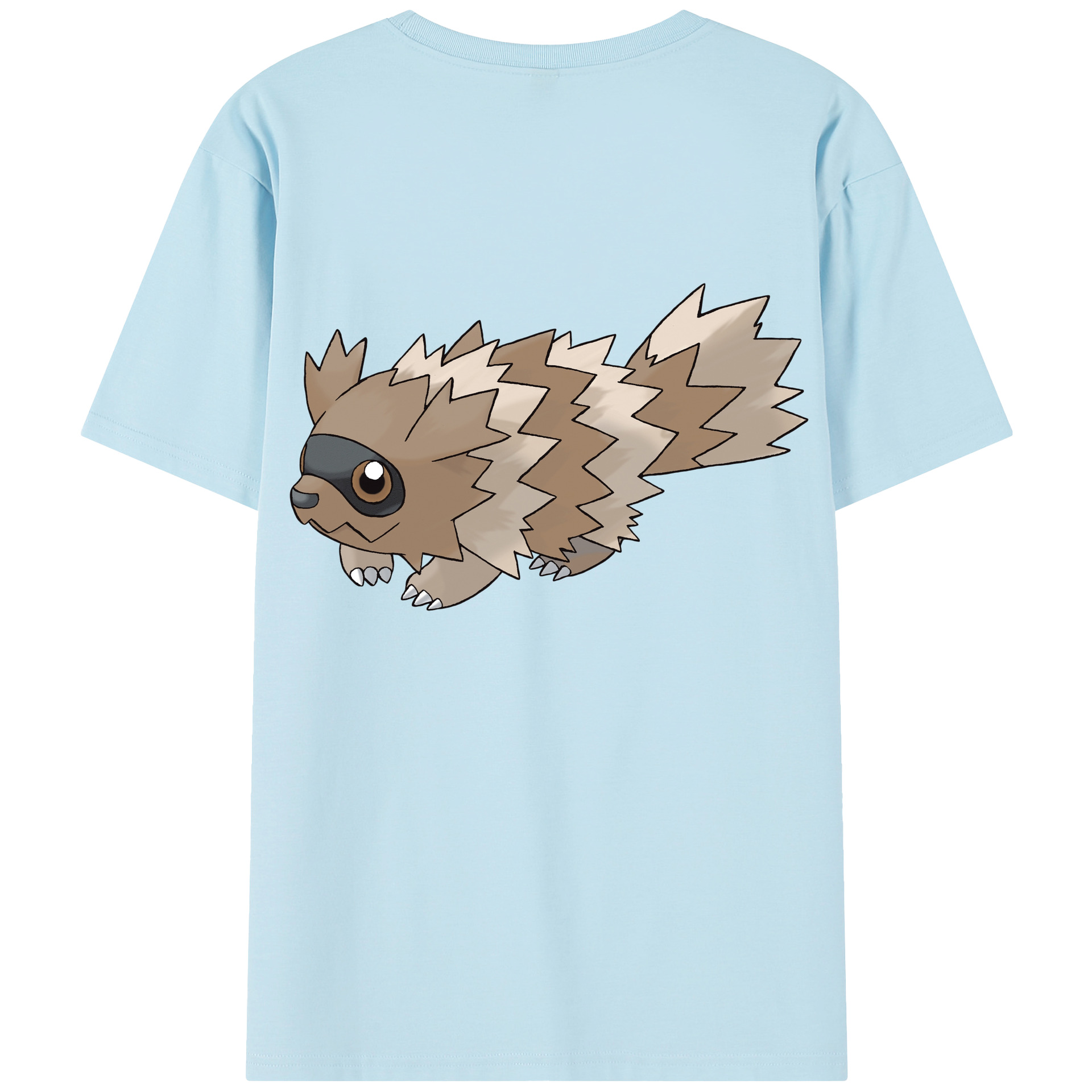（画像用） ポケットモンスター Pokémon 綿100％半袖Tシャツ（背面プリント）